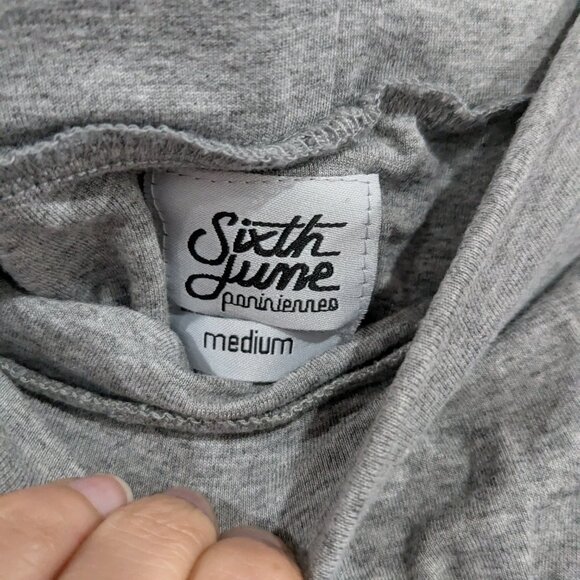 Sixth June Twist Knot Jersey Pencil Mini Skirt Size Medium - Picture 2 of 4